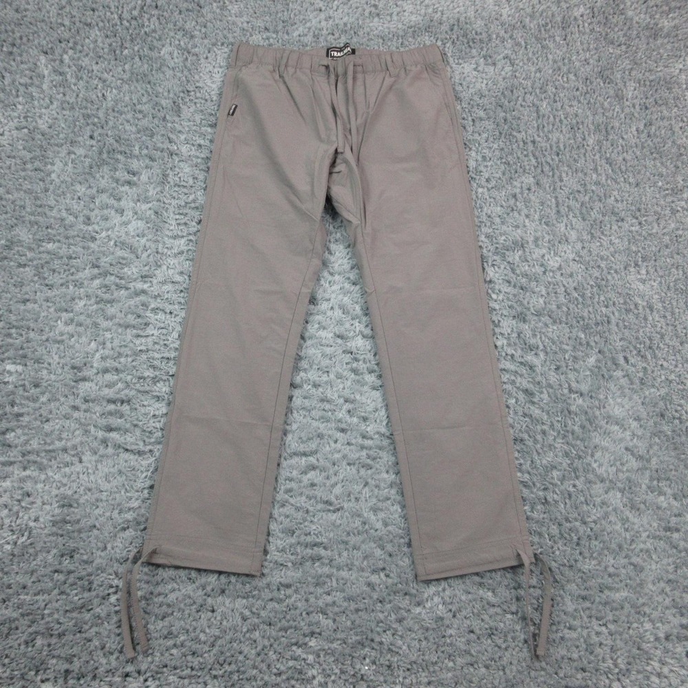 Coalatree Trailhead Adventure Pants Mens Large Gray Slim Hiking DWR 33x29 NWT